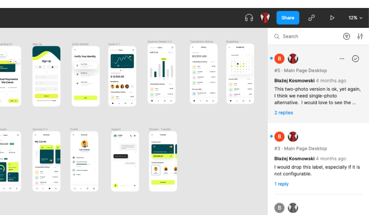 Design Mockups